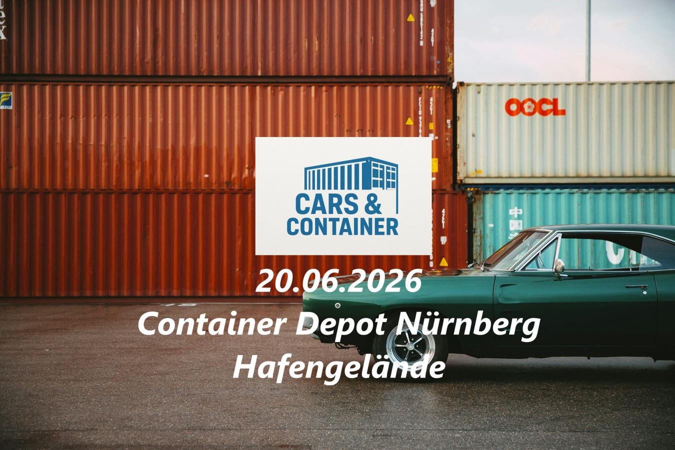Visual Car Container Logo Schrift 1