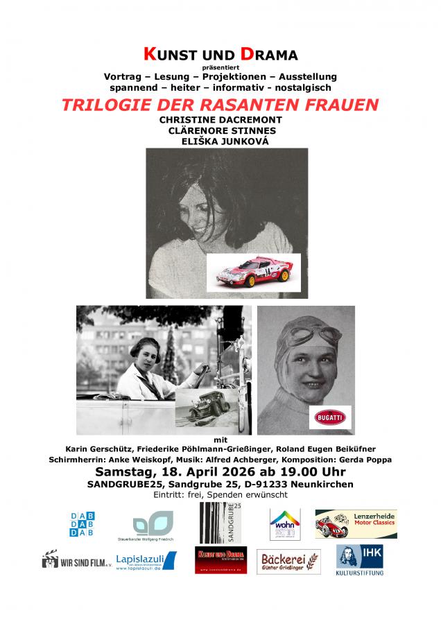 Plakat Sandgrube25 Rasante Frauen1