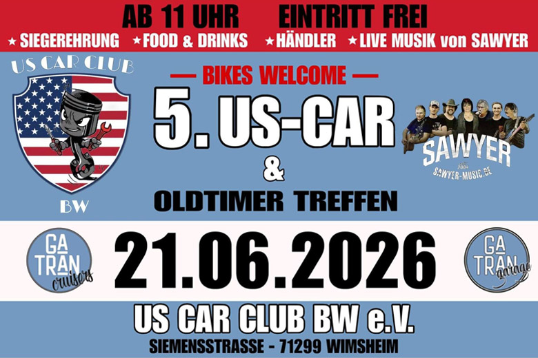 Gatran Garage Us Car Treffen 2026 Classic Portal Teaser