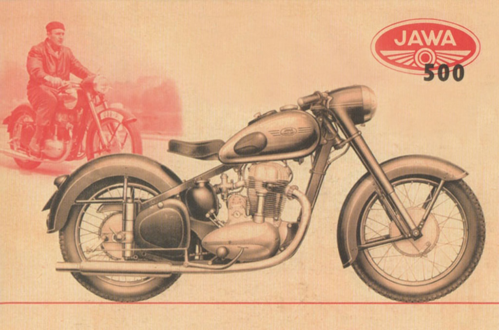 Jawa 500 Werbung