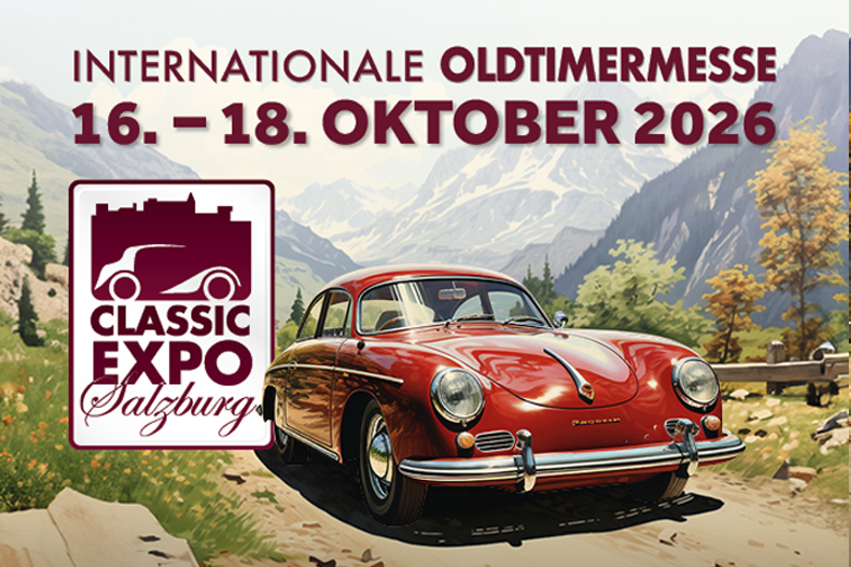 Classic Expo 2026 Oldtimer Messe Salzburg Classic Portal Teaser
