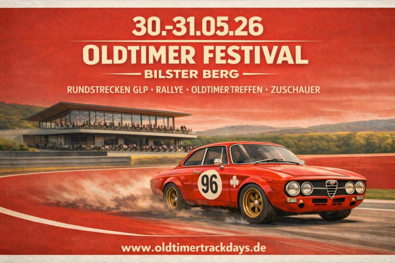 Oldtimer Trackdays Bilster Berg Festival 2026